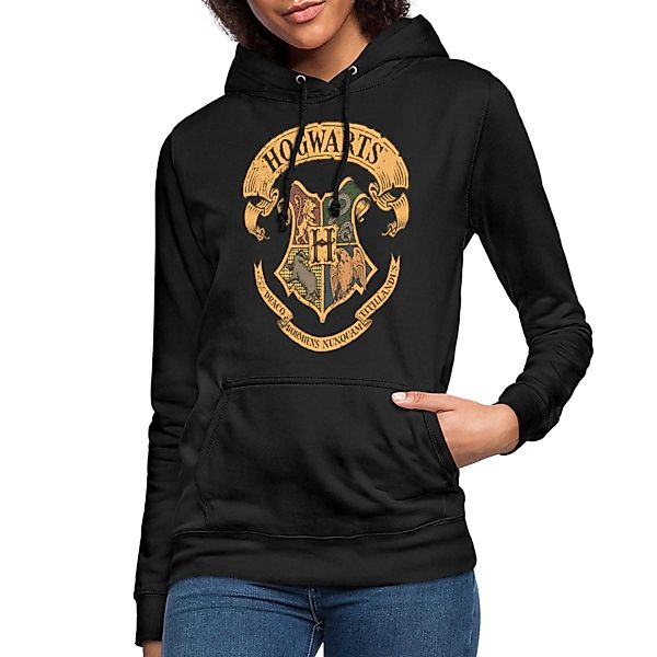 Spreadshirt Hoodie Harry Potter Hogwarts Wappen günstig online kaufen