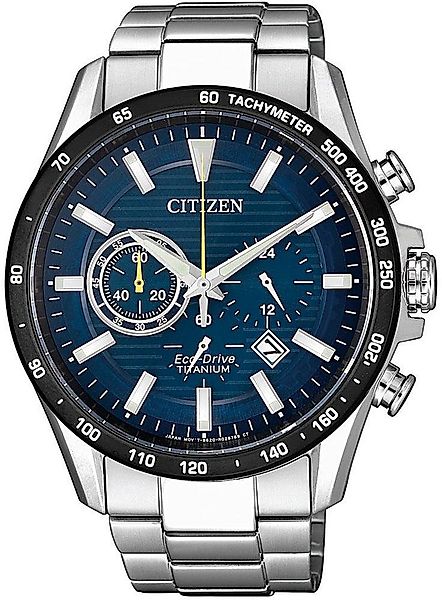 Citizen Chronograph CA4444-82L, Armbanduhr, Herrenuhr, Solar, Titan, Stoppf günstig online kaufen
