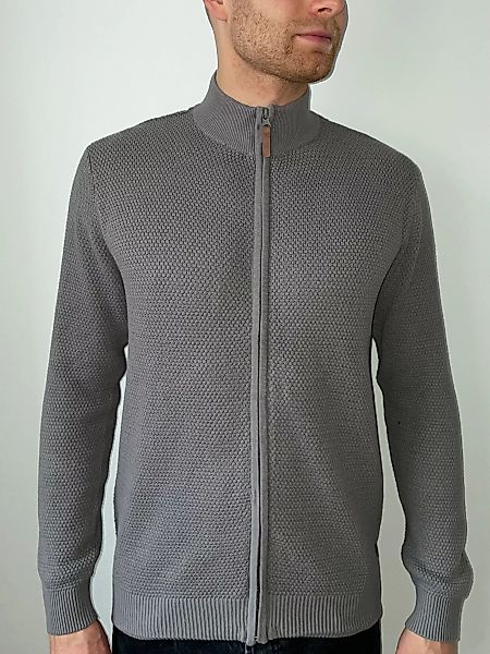 Kera Collection Carlo Strickjacke grey günstig online kaufen