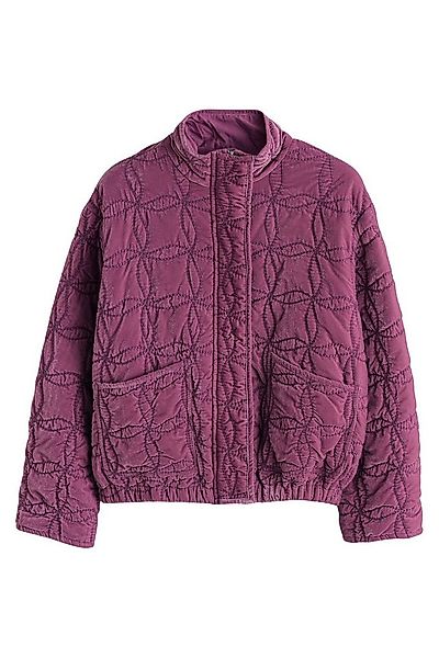 Next Steppjacke Gesteppte Samtjacke, Kurzgröße (1-St) günstig online kaufen
