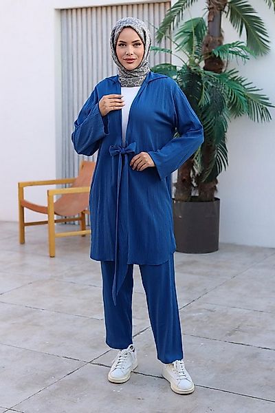 MİSSKAYLE Tunikakleid Kimono-Set mit Krawatten-Detail günstig online kaufen