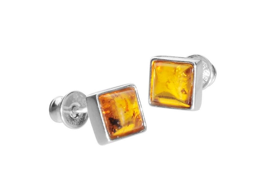 OSTSEE-SCHMUCK Paar Ohrstecker Ostsee-Schmuck Ohrstecker Classic 6 x 6 mm ( günstig online kaufen
