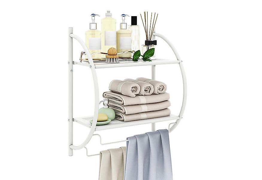 KOMFOTTEU Handtuchhalter Handtuchablage, Badezimmerständer, Badetuchstange, günstig online kaufen