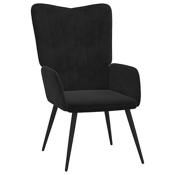 vidaXL Relaxsessel Schwarz Samt 327683 günstig online kaufen