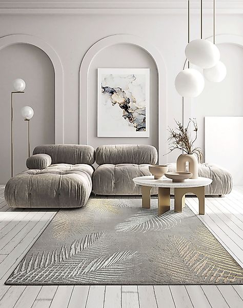 TaraCarpet Teppich TaraCarpet Designerteppich Florida Palme, günstig online kaufen