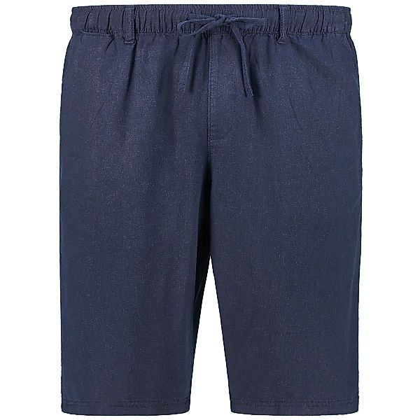 North Chino-Shorts mit Leinen Farbe dunkelblau Größe: 5XL günstig online kaufen