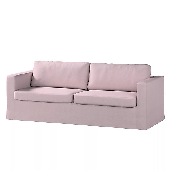 Bezug für Karlstad 3-Sitzer Sofa nicht ausklappbar, lang, rosa, Bezug für S günstig online kaufen