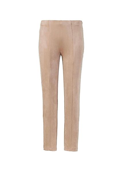 GOLDNER 2-in-1-Hose "Kurzgröße Moderne Leggings in trendigem Velourslederim günstig online kaufen