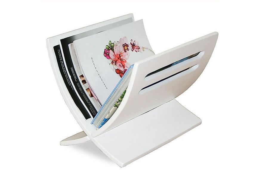 Homestyle4u Zeitungsständer Magazinhalter Holz Zeitschriftenhalter Magazins günstig online kaufen