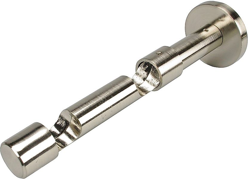 Liedeco Gardinenstangenhalter "Doppelträger, Schraubkappenträger 2-läufig " günstig online kaufen