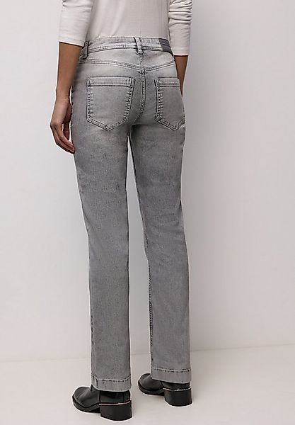 STREET ONE Bootcut-Jeans aus Baumwolle mit Stretchanteil günstig online kaufen