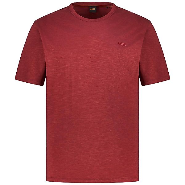 BOSS T-Shirt aus Biobaumwolle Farbe weinrot Größe: 6XL günstig online kaufen