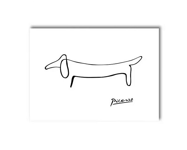 TPFLiving Kunstdruck (OHNE RAHMEN) Poster - Leinwand - Wandbild, Klassische günstig online kaufen