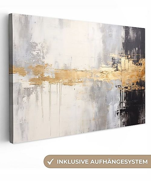 OneMillionCanvasses® Leinwandbild Gold - Luxus - Acryl - Kunst, Fotodruck ( günstig online kaufen