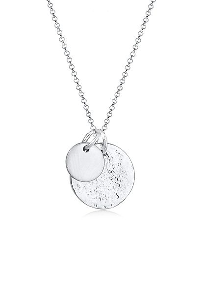 Elli Kette mit Anhänger Plättchen Münzen günstig online kaufen