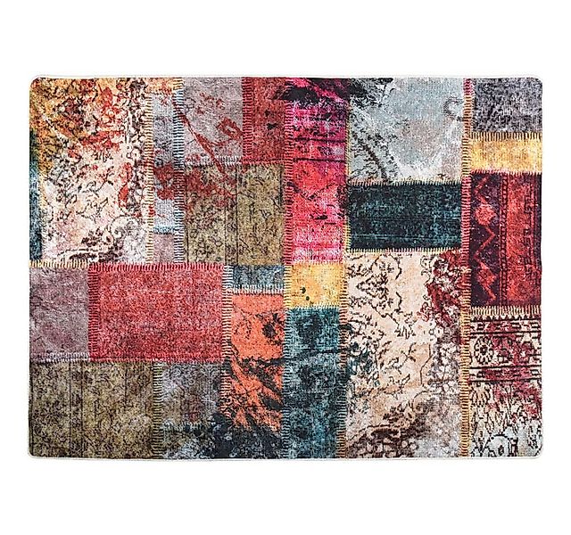 vidaXL Teppich, Waschbar Mehrfarbig 400x300 cm Rutschfest günstig online kaufen