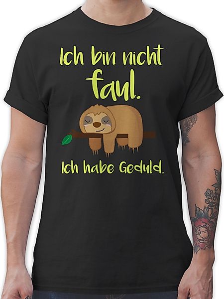 Shirtracer T-Shirt Ich bin nicht faul günstig online kaufen