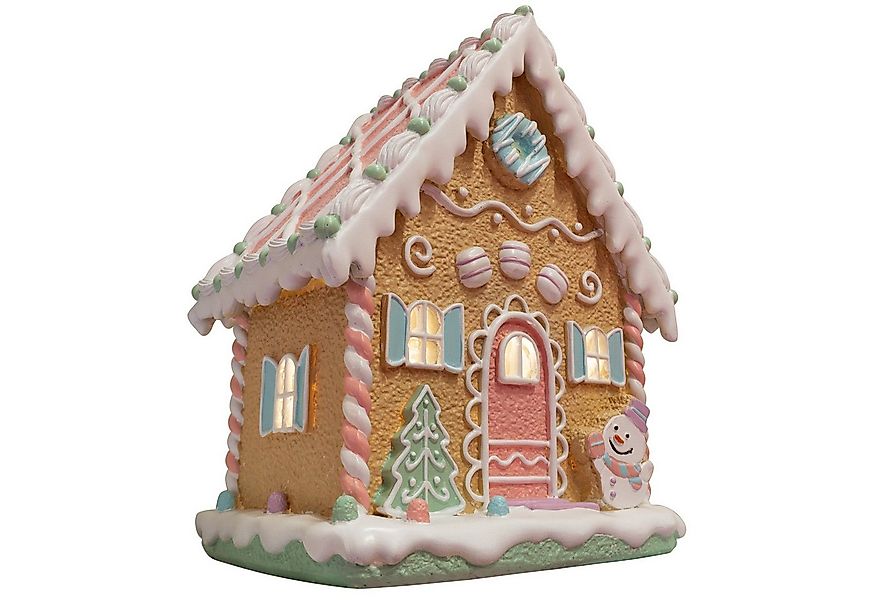 Christmas Paradise Weihnachtshaus Lebkuchenhaus mit LED 26 cm, Weihnachtsde günstig online kaufen