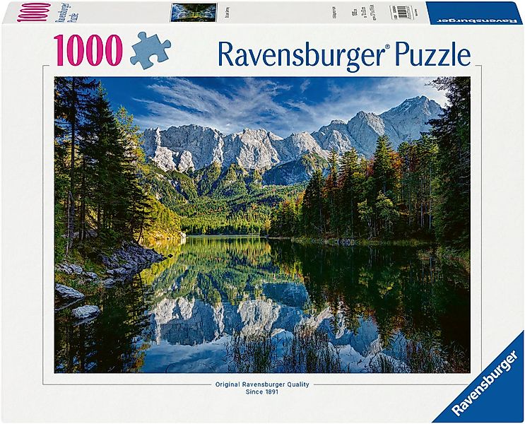 Ravensburger Puzzle Eibsee mit Wettersteingebirge und günstig online kaufen
