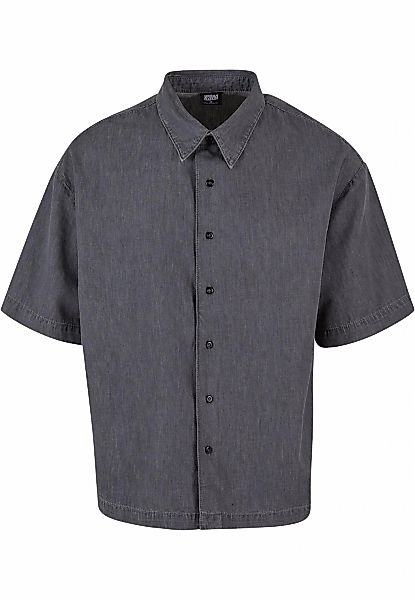 URBAN CLASSICS Langarmhemd "Urban Classics Herren Lightweight Denim Shirt" günstig online kaufen