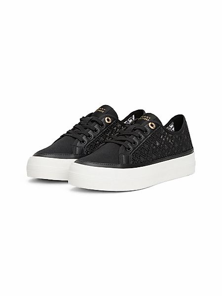 Tommy Hilfiger Plateausneaker "VULC EMBROIDERED SNEAKER",Freizeitschuh, Hal günstig online kaufen