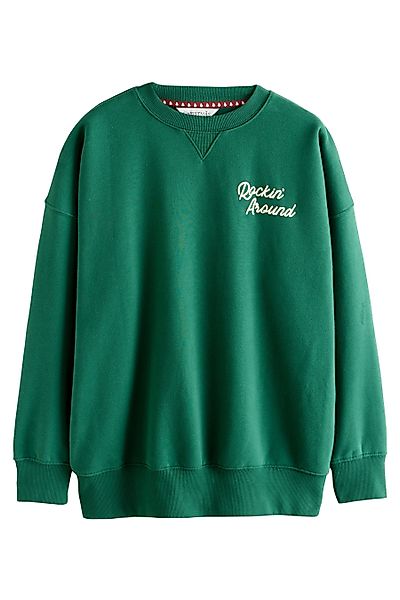 Next Sweater Langarm-Sweatshirt mit Rundhals, Weihnachtsbaum günstig online kaufen