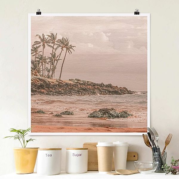 Poster Aloha Hawaii Strand günstig online kaufen