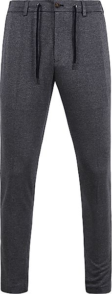 Suitable Pantalon Jersey Pied De Poule Navy - Größe 52 günstig online kaufen