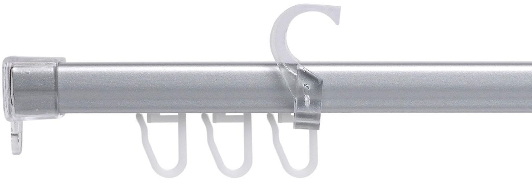 Liedeco U-Schiene "U-STORELAU01GS" 1 läufig-läufig Fixmaß günstig online kaufen