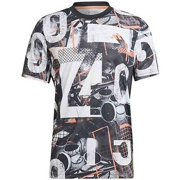 adidas Performance T-Shirt Club Graphic Tee weiss Herren günstig online kaufen