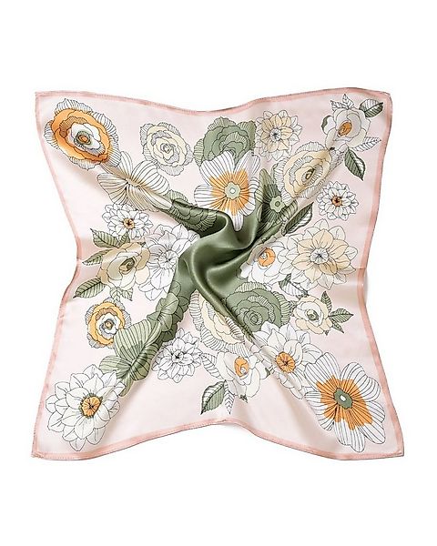 MayTree Seidentuch quadratisch Sommerbluete 53x53, (Stück), 100% Seide günstig online kaufen