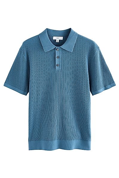 Next Poloshirt Geripptes Poloshirt Regular Fit günstig online kaufen