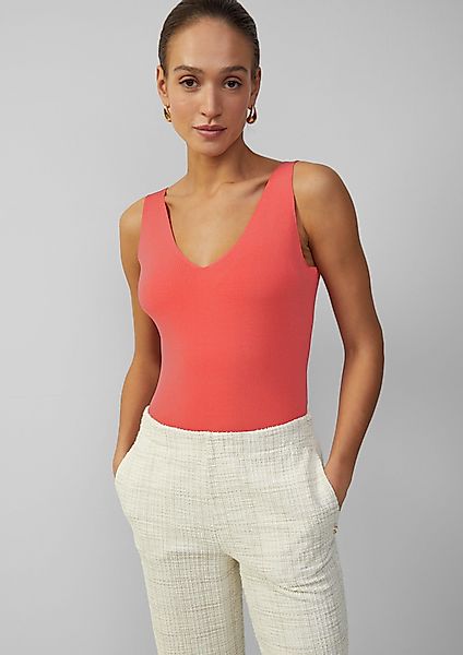 s.Oliver BLACK LABEL Pullunder Ärmelloses Feinstrick-Top günstig online kaufen