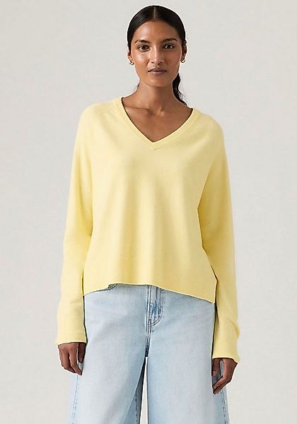 Levi's® V-Ausschnitt-Pullover SUPER SOFT VNECK PULLOVER im Bund beidseitig günstig online kaufen