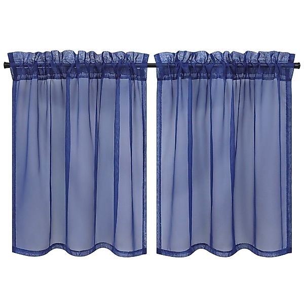 Joyswahl Scheibengardine, Stangendurchzug (2 St), Voile günstig online kaufen