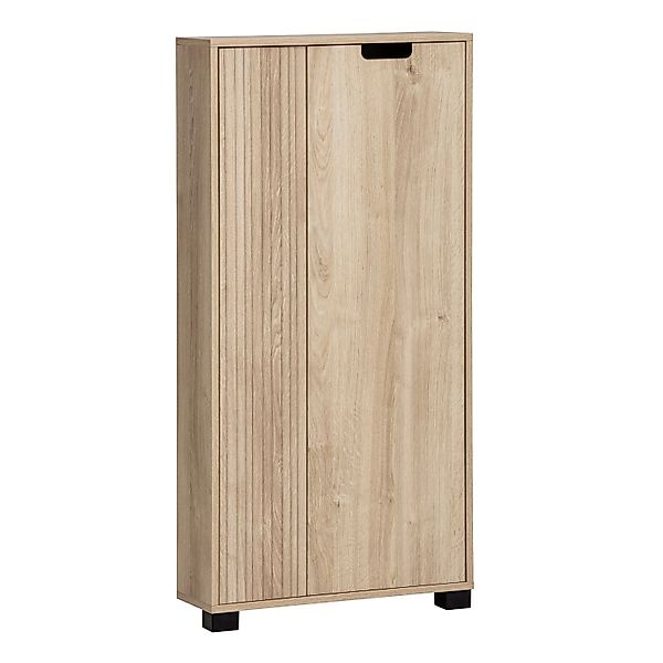 Schildmeyer Highboard Emmik HB 600 2T Eiche 124 cm x 19,6 cm x 59,8 cm günstig online kaufen