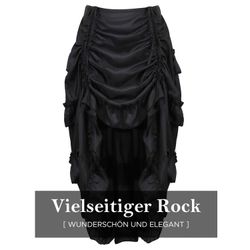 Refttenw Midirock Gothic Steampunk High-Low Rock günstig online kaufen