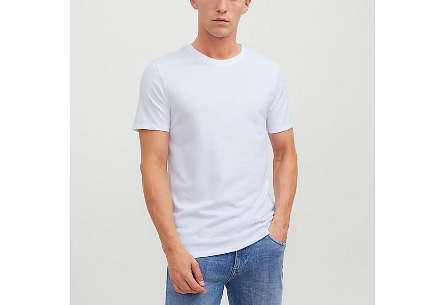 Jack & Jones Unterziehshirt Basic Crew Neck Tee SS (4-St) aus softem Baumwo günstig online kaufen
