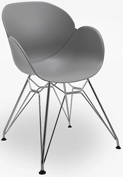 NIEHOFF SITZMÖBEL Schalenstuhl "SUSHI" (Set) 4 4er set mit Trapezgestell, S günstig online kaufen