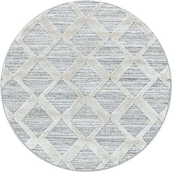 Ayyildiz Teppiche Teppich »PISA 4703«, rund, 20 mm Höhe, auch rechteckig, H günstig online kaufen