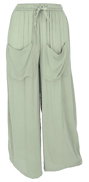 Guru-Shop Relaxhose Boho Sommerhose, luftige Basic Hose, weite.. alternativ günstig online kaufen
