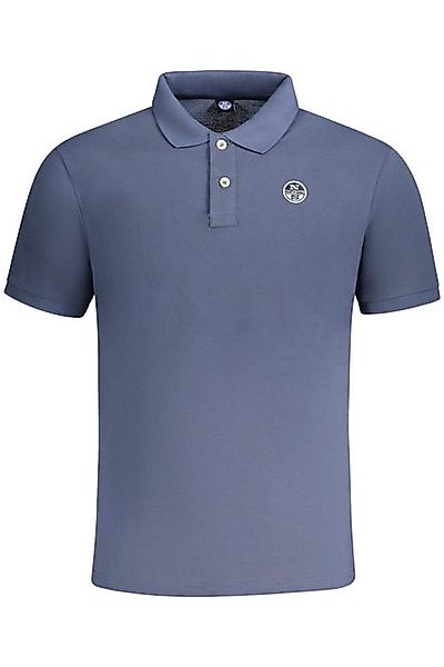 North Sails Poloshirt Herren Kurzarm-Poloshirt Blau mit Knöpfen und günstig online kaufen