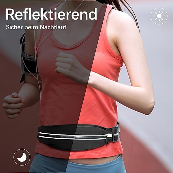 Coonoor Laufgürtel Gürteltasche Schmaler Laufgürtel, Läufer-Bauchtasche günstig online kaufen