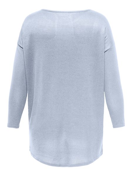 ONLY CARMAKOMA Langarmshirt "CARALBA LS LONG TOP JRS" mit Glitzernieten günstig online kaufen