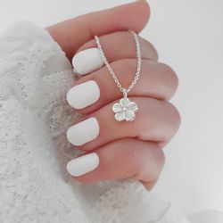 SCHOSCHON Kette mit Anhänger Kirschblüten (Blumenanhänger, günstig online kaufen