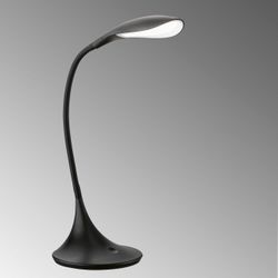 Fischer & Honsel LED Tischleuchte Nil 37,5 cm x 17 cm Schwarz günstig online kaufen