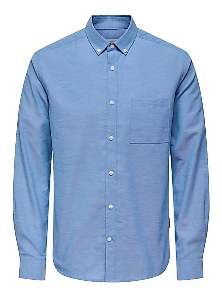 ONLY & SONS Langarmhemd ONSALVARES SLIM günstig online kaufen