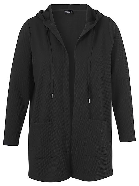 VIA APPIA DUE Kapuzenstrickjacke aus Jersey günstig online kaufen