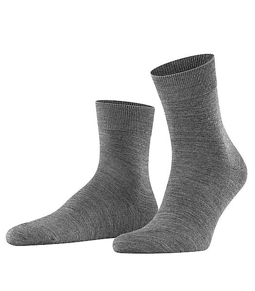 FALKE Kurzsocken Tagessocke Airport (klimaregulierende Merinowolle) dunkelg günstig online kaufen
