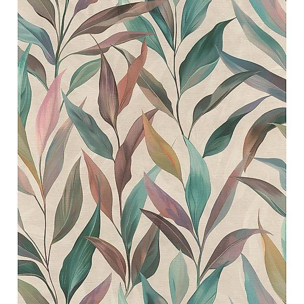 Rasch Vliestapete Fiesta - Selbstklebende Tapete Blätter von tesa® x rasch® günstig online kaufen